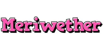 Meriwether girlish logo