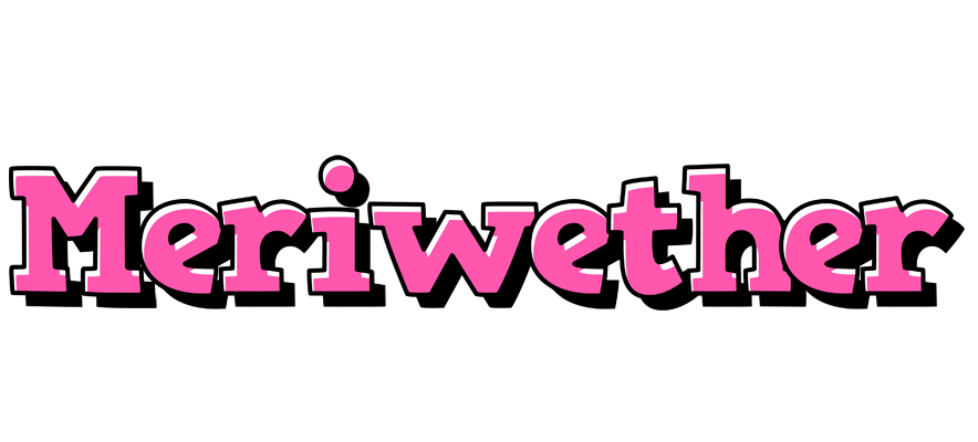 Meriwether girlish logo