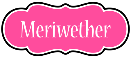 Meriwether invitation logo