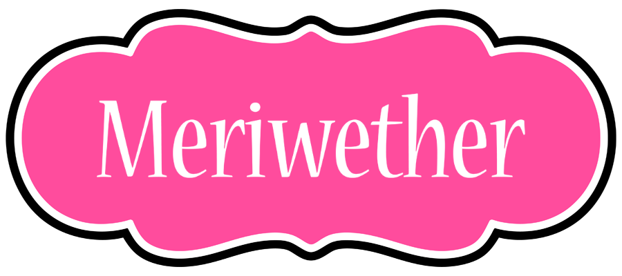 Meriwether invitation logo