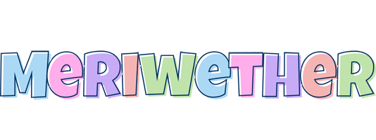 Meriwether pastel logo