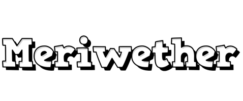 Meriwether snowing logo