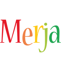 Merja birthday logo