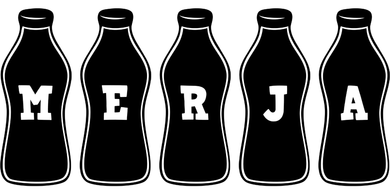 Merja bottle logo