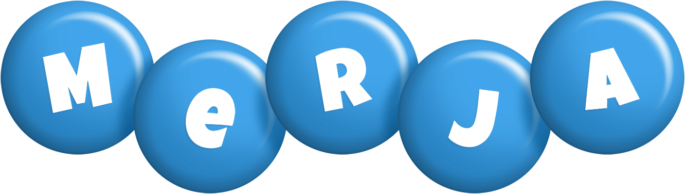 Merja candy-blue logo