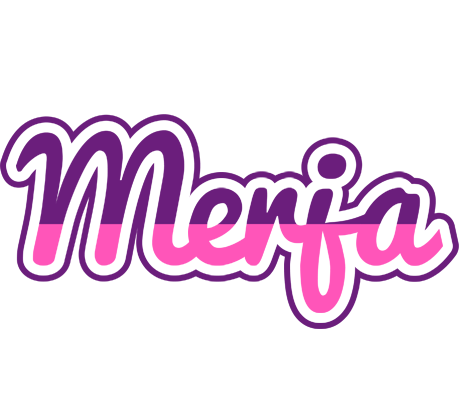 Merja cheerful logo