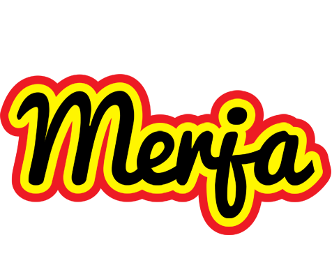 Merja flaming logo