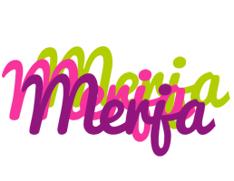 Merja flowers logo