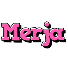 Merja girlish logo