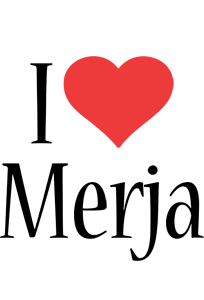 Merja i-love logo