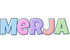 Merja pastel logo