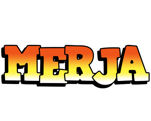 Merja sunset logo