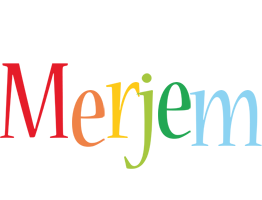 Merjem birthday logo