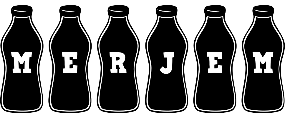 Merjem bottle logo