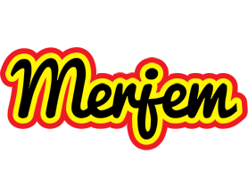 Merjem flaming logo