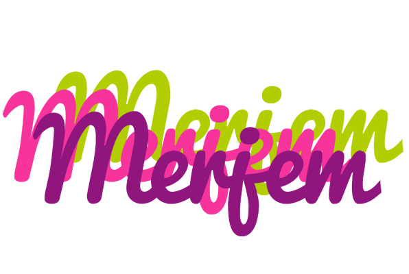 Merjem flowers logo