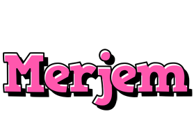 Merjem girlish logo