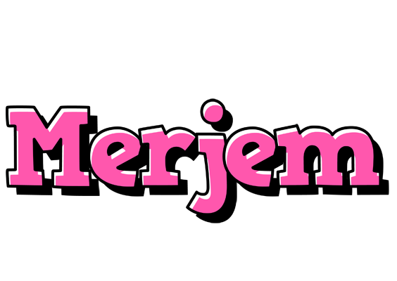 Merjem girlish logo