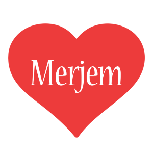 Merjem love logo