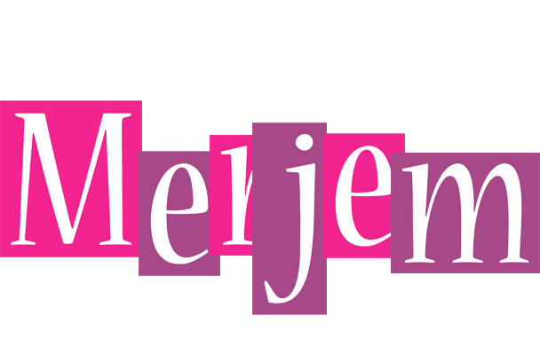 Merjem whine logo
