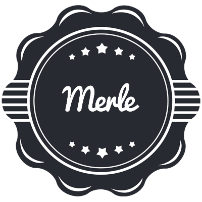 Merle badge logo