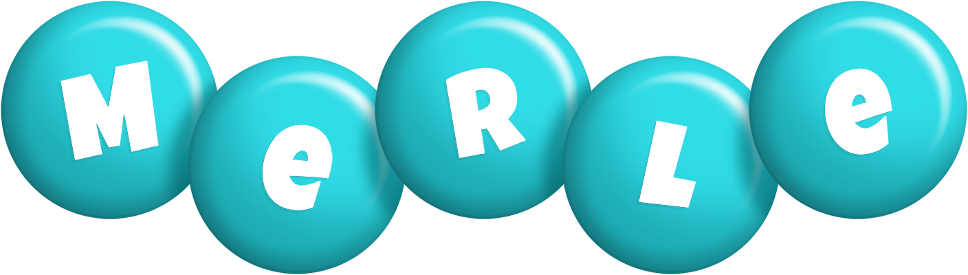 Merle candy-azur logo