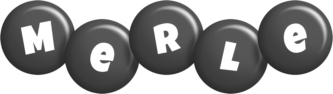 Merle candy-black logo