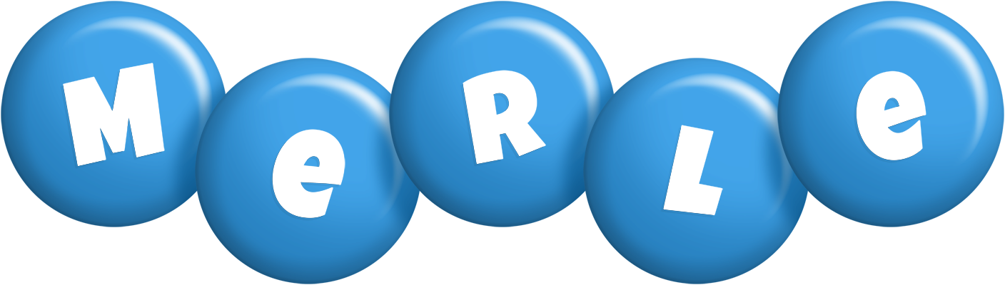 Merle candy-blue logo