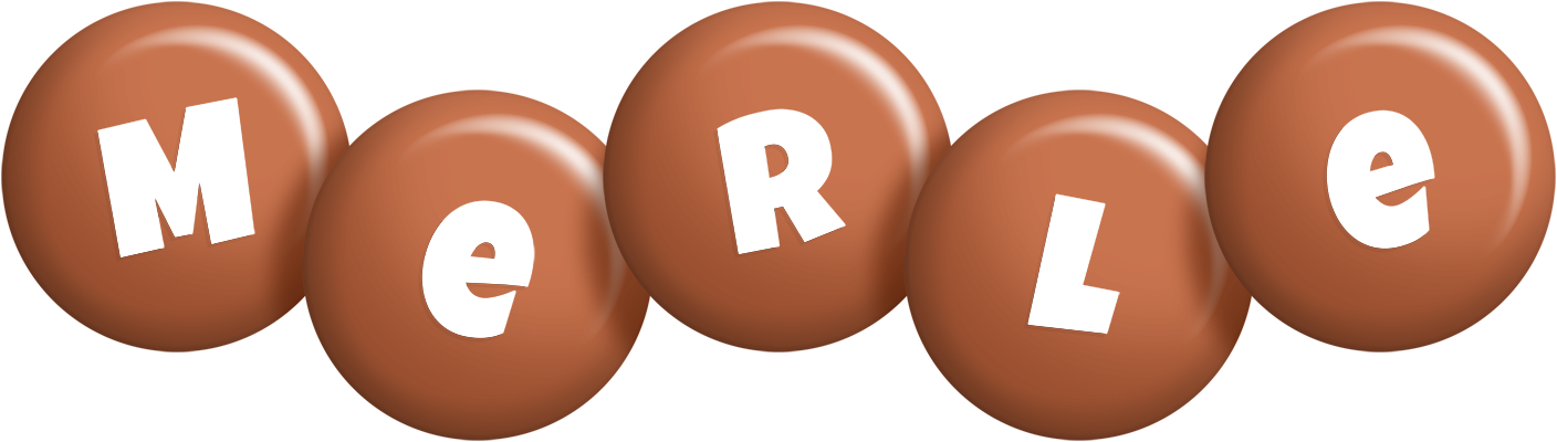 Merle candy-brown logo