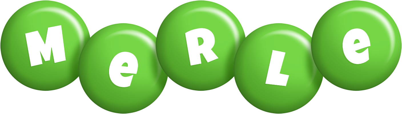 Merle candy-green logo