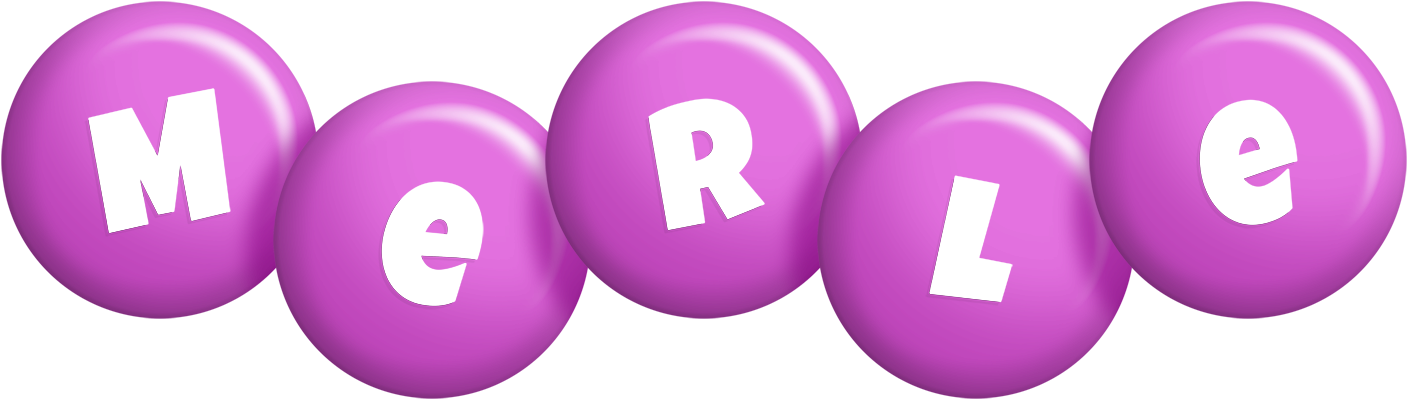 Merle candy-purple logo