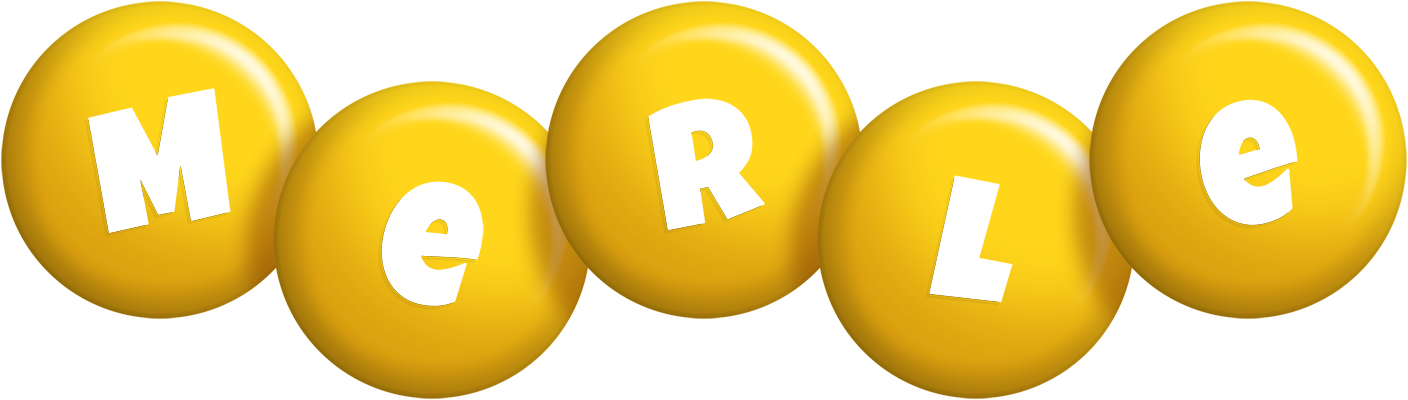 Merle candy-yellow logo