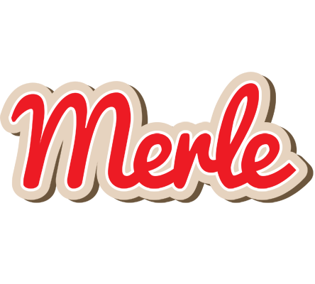 Merle chocolate logo