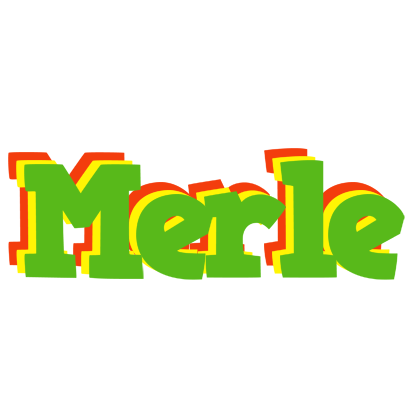 Merle crocodile logo
