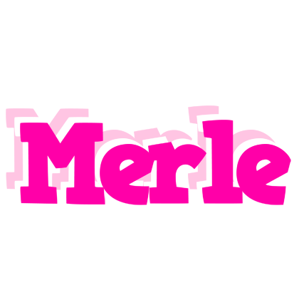 Merle dancing logo