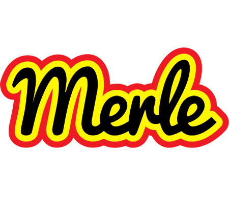 Merle flaming logo