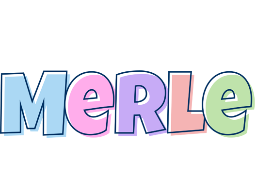 Merle pastel logo