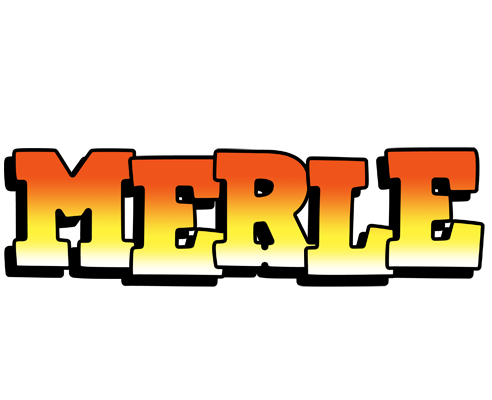 Merle sunset logo
