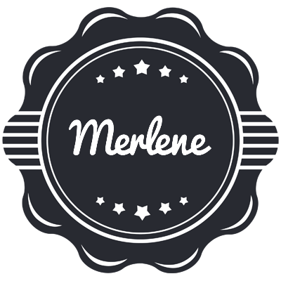 Merlene badge logo