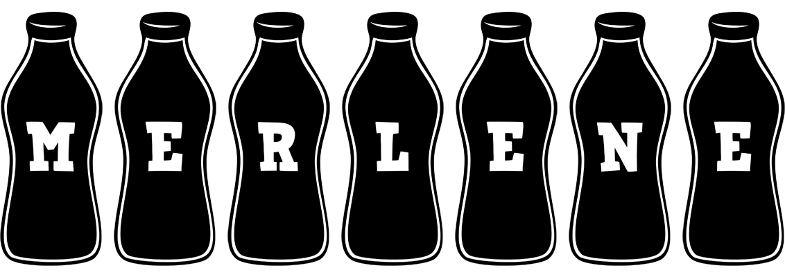 Merlene bottle logo