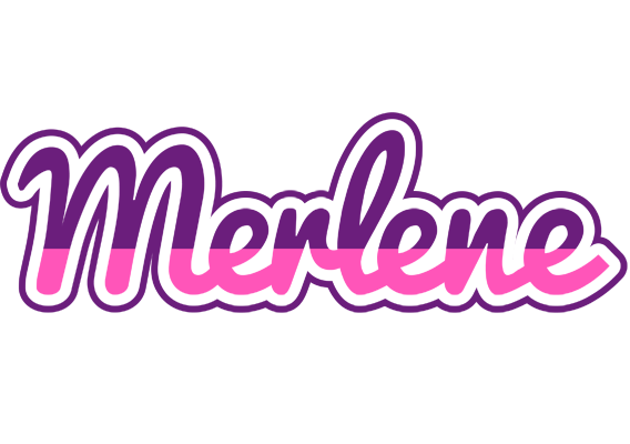 Merlene cheerful logo