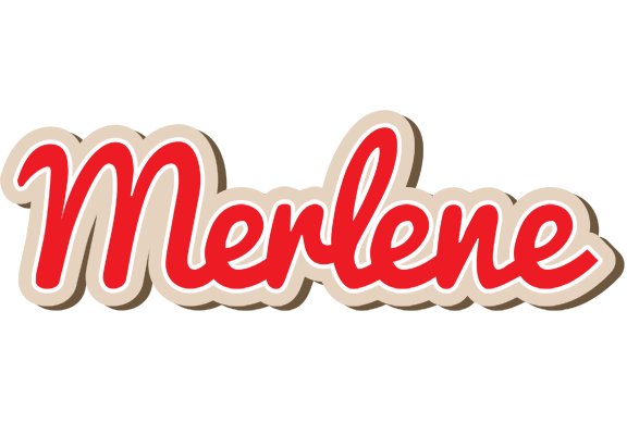 Merlene chocolate logo