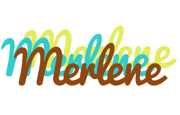 Merlene cupcake logo