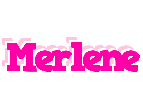 Merlene dancing logo