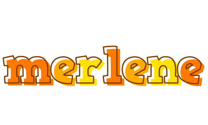 Merlene desert logo