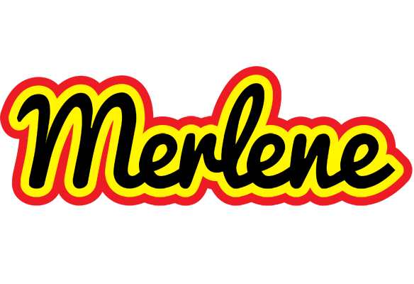 Merlene flaming logo