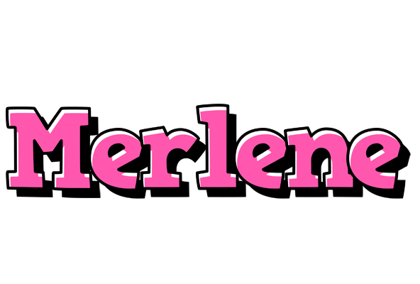 Merlene girlish logo