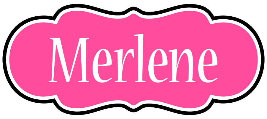 Merlene invitation logo