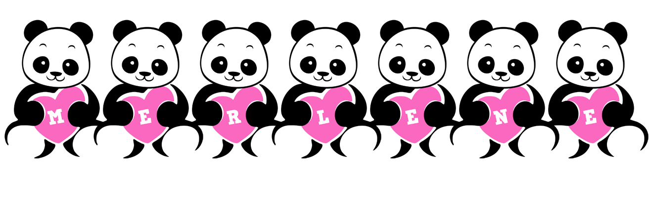 Merlene love-panda logo