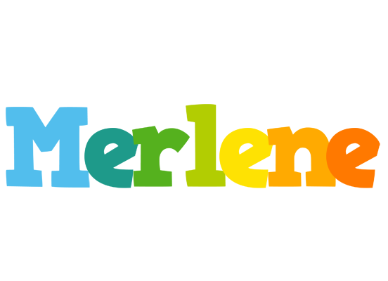 Merlene rainbows logo